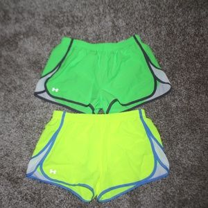 2 Pairs of Under Armour Shorts